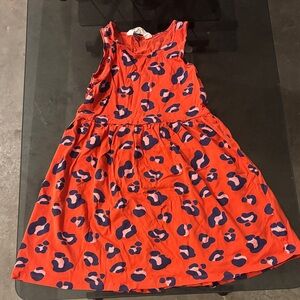 H&M Red and Blue Patterned Kids Dress